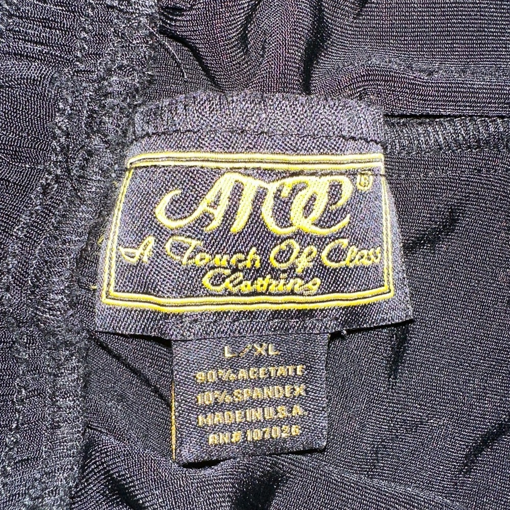A touch of Class clothing women’s travelers black pants straight leg size L - Picture 4 of 5